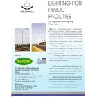 Tiang Lampu PJU 8 Meter Lengan Tunggal Parabola Tiang Lampu Jalan 8 Meter Single Ornamen 2