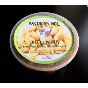Makanan dalam Kemasan Pecel Mete