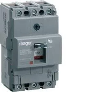  MCB / Circuit Breaker  MCCB 3P  160A 18kA Hager  