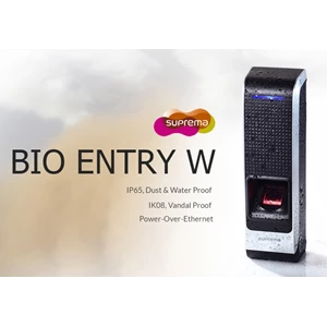 Suprema Bioentry W Fingerprint Access Control Machine