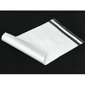 Amplop Plastik Polymailer White Double Layer 60 Mc 35 X 45 + 5 Cm
