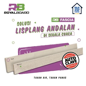 List Plank Royal Board Fascia Papan Silika Lebar 200 mm