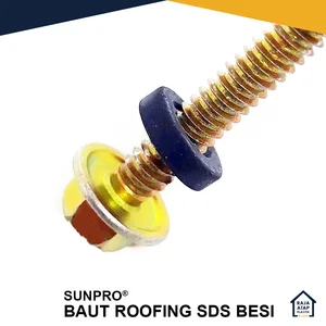 Baut Roofing SDS Hex Besi
