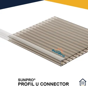 Profil U Penutup Atap Polycarbonate