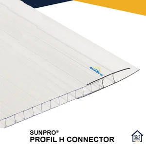 Profil H Penyambung Atap Polycarbonate - H Connector
