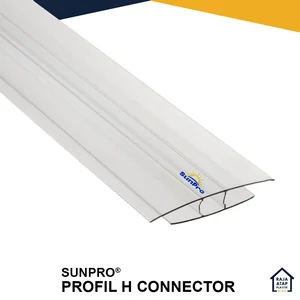 Profil H Penyambung Atap Polycarbonate - H Connector