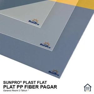 Plat Fiber Pagar - Fiber Plat PP Sunpro Plast