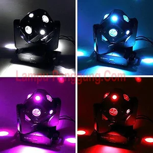 Lampu Moving Head Cube Laser 12x12w Full Color 