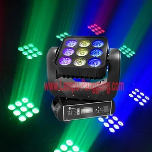 Lampu Moving Matrix 9x12W 4in1 Full Color