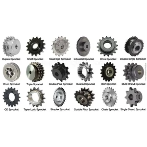 SPROCKET SINGEL DOBEL STRANDS KEBUTUHAN INDUSTRI