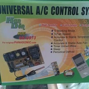 Remote kontrol AC universal dan modul merk Han Den