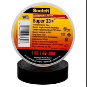 Vinyl Electrical Tape Scotch® Super 33+™ (Isolasi)