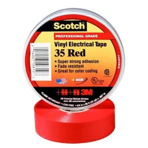 Vinyl Color Coding Electrical Tape Scotch® 35 (Isolasi)