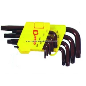 Lippro 9 Pcs Short Tamper Star Key