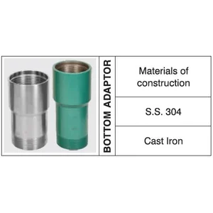 Pipa Submersible Upvc C.R.I Adaptor Top & Bottom Pipa Upvc Submersible Pump