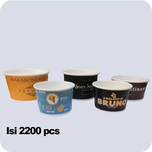  Ice Cream Cup 4 Oz - Custom Design