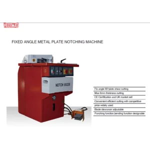 Mesin Potong Plat Corner Shearing Merk Hectmac