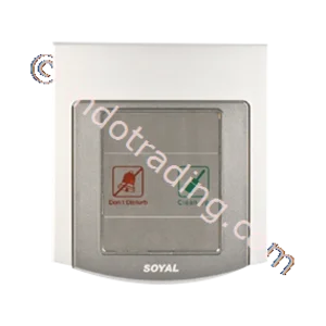 Don't Disturb Switch (Indoor) Tipe Ar-Pb-323-3A Merk Soyal