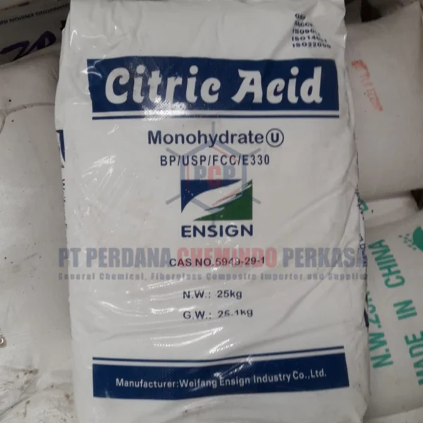 citric acid food grade asam sitrat / sitrun /citrun kemasan 25kg