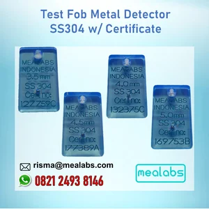 Test Piece Metal Detector / Kalibrator / Test Sample / SS304