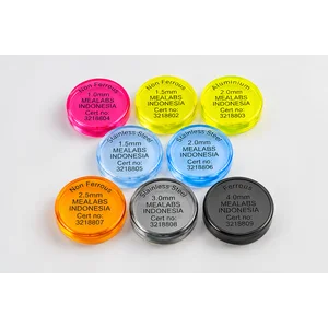 Size Food Safe Test Disc Test Disc Warna Alat Magnet