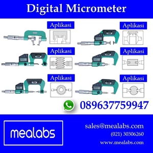  Mikrometer Sekrup Micrometer Gauge