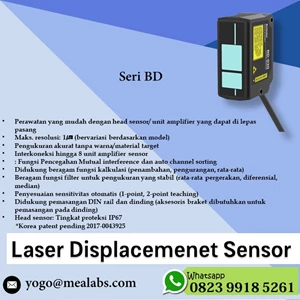 Sensor Laser Displacement