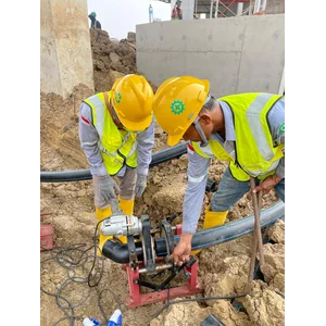 HDPE Pipe Jointing Services in Cirebon City