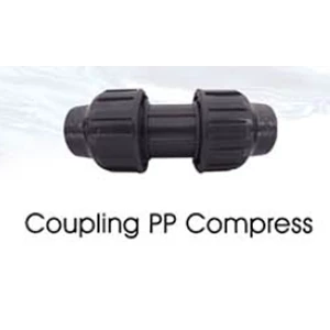 Coupling PP Compress for HDPE Pipe