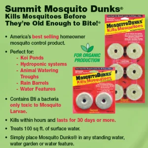 Kimia Pengusir Nyamuk Summit Mosquito Dunks