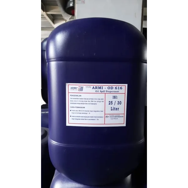 Oil Spill Dispersant (OSD) Armi 661 dan 616 -Adalah cairan pembersih tumpahan minyak  dipermukaan air sungai dan di laut