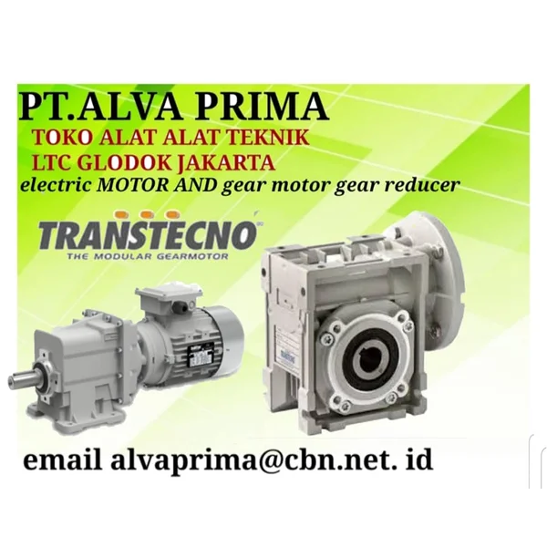 TRANSTECNO GEARBOX GEAR MOTOR REDUCER PT ALVA PRIMA GLODOG