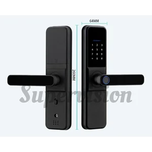 Kunci Pintu Digital Sidik Jari Kartu dan Pin TTLock