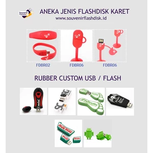 Barang Promosi Perusahaan Aneka Flashdisk Custom Promosi Jenis Karet Rubber Ada Cabang Di Jakarta Bekasi Yogyakarta