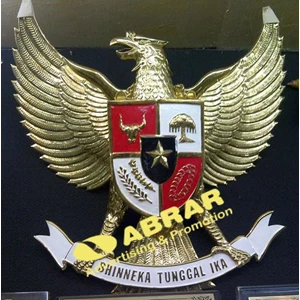 Garuda Pancasila Plaque with Metal Fiber