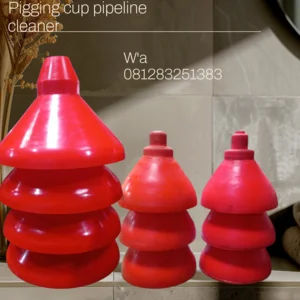 Conical cup pig cleaner pipeline uk 12 inchi
