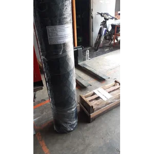 Karet lagging lapisan pulley conveyor