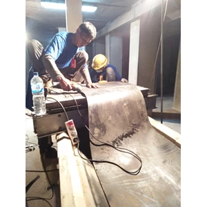 Jasa pemasang Rubber Conveyor Belt (Hotsplicing)