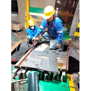 Repair conveyor belt hotsplicing dan coldsplicing 