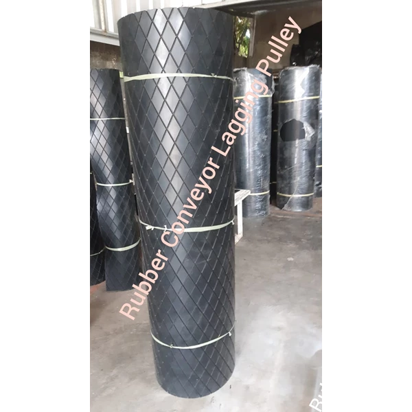 Jasa pembuatan rubber lagging pulley  By PT. Pava Mandiri Makmur