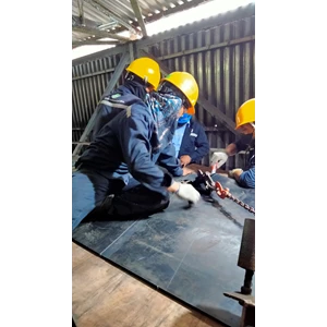 Jasa pemasang rubber conveyor polos