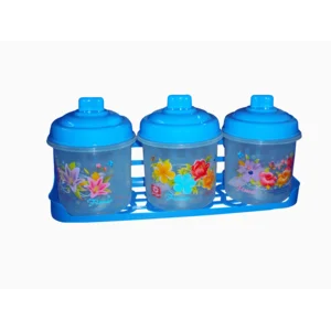 Tempat Bumbu dapur besar Nadya Kitchen Set (M) 4 in 1 set