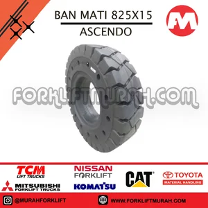 BAN FORKLIFT BAN MATI 825X15 ASCENDO