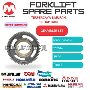 GEAR IDLER 65T 13509-78202-71 FORKLIFT TOYOTA 8FD30 ENGINE 1DZ2