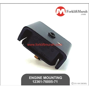 ENGINE MOUNTING FORKLIFT TOYOTA PART NO 12361-76005-71