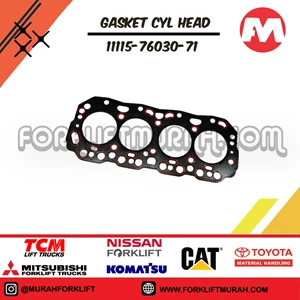 GASKET CYL HEAD FORKLIFT TOYOTA 11115-76030-71