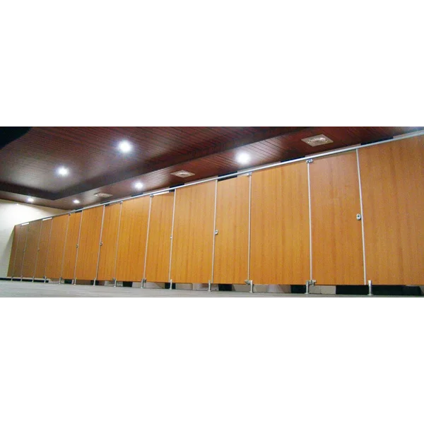 Partisi Toilet HPL Phenolic Board Dinding Partisi