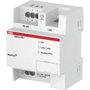 ABB QAS 4.16.1 Energy Analyzer Modbus RTU 16 Devices MDRC
