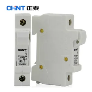 Rumah Sekring / Fuse Holder Socket RT28-32 DIN Rail Base