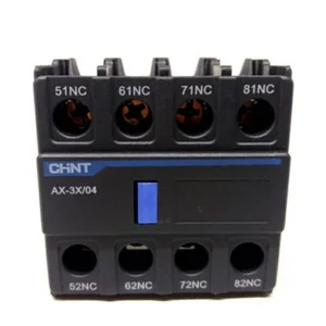 Auxiliary Contactor Chint Block Contact AC 4NC  AX-3X/04